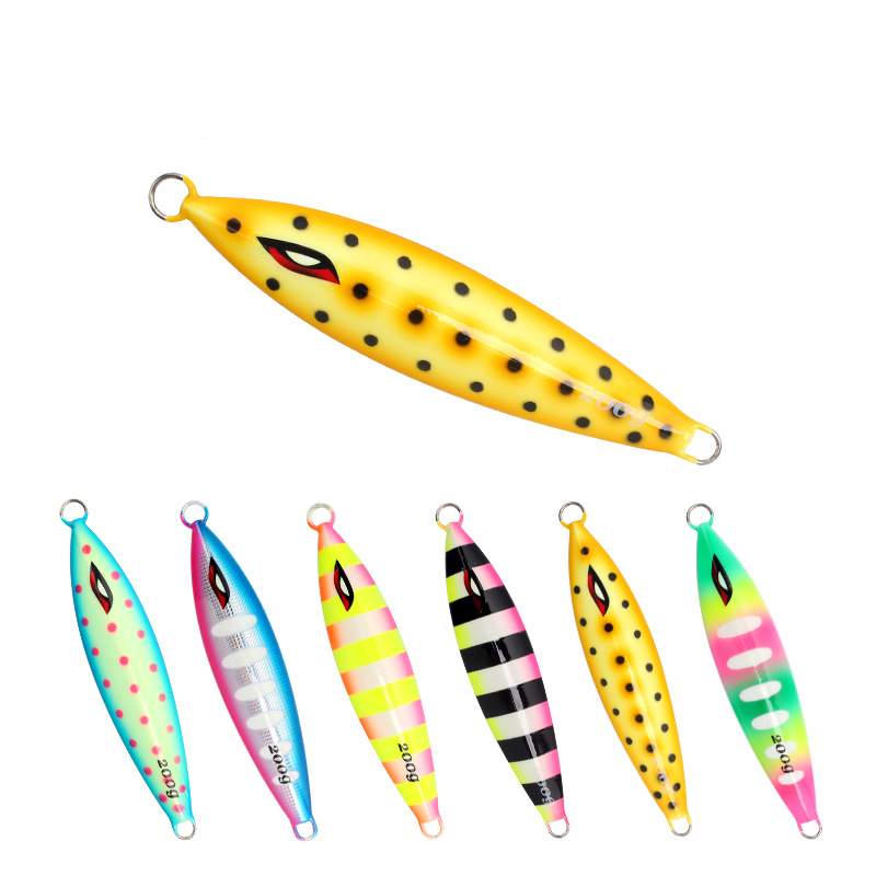 1pc 130/150/180/200/220g luminous jig lure