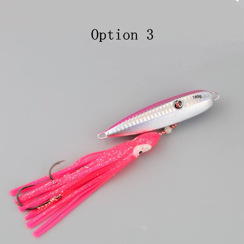 2pc 40/60/80/100/120/150/180/200g deep sea JIG metal lure