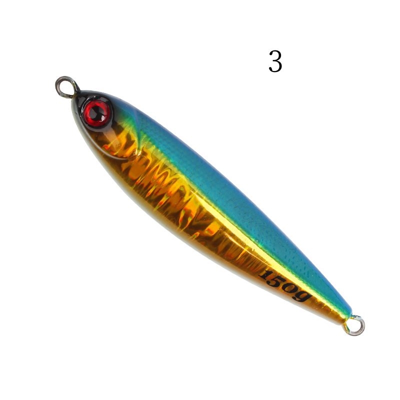 1pc 60/80/100/120/150/200/250g luminous jig lure