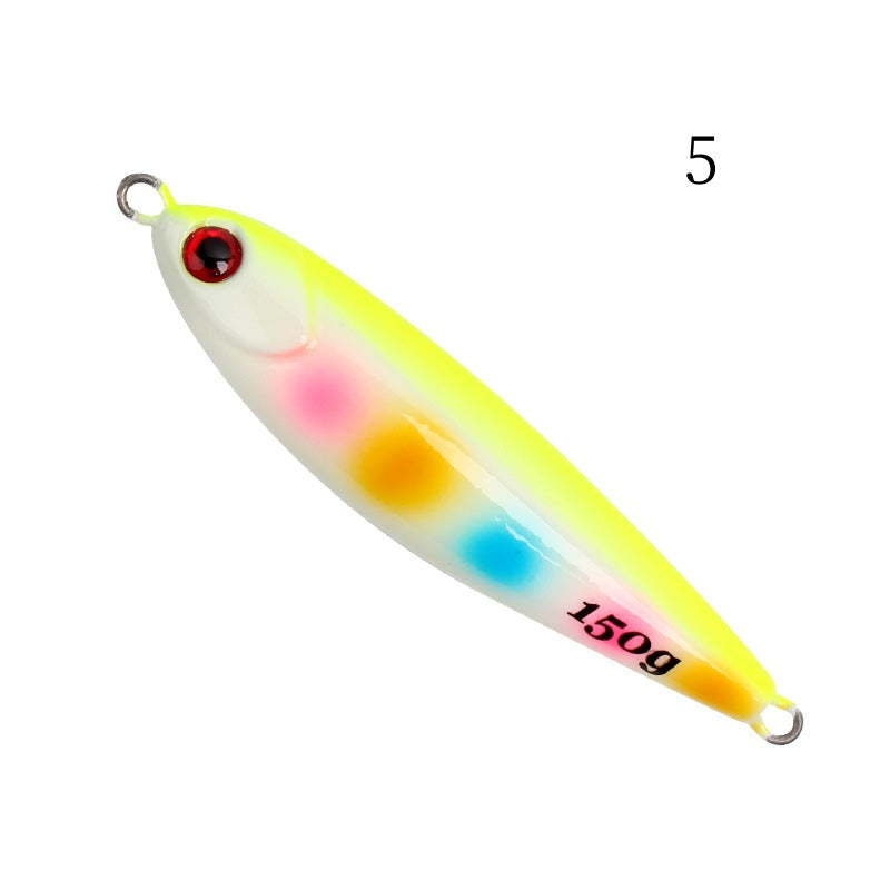 1pc 60/80/100/120/150/200/250g luminous jig lure