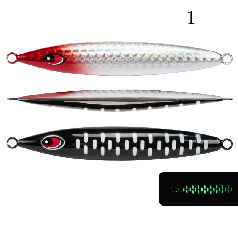 1pc 250/300/400/500/600g luminous jig lure