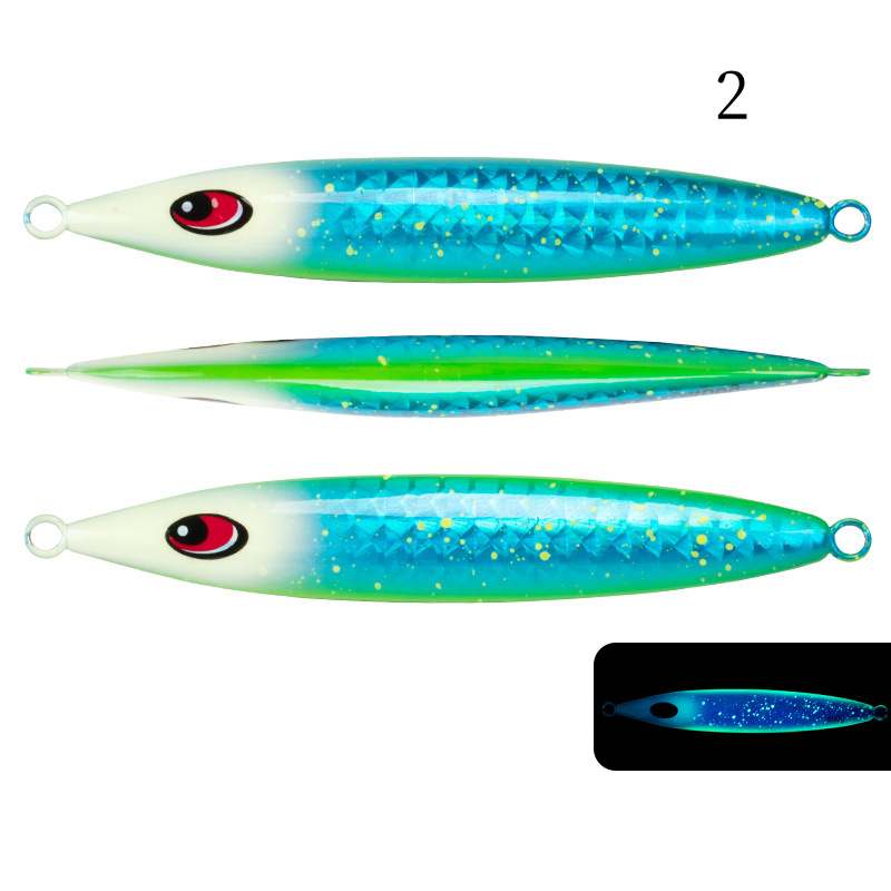 1pc 250/300/400/500/600g luminous jig lure