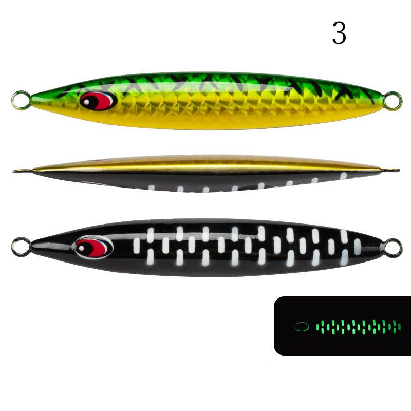 1pc 250/300/400/500/600g luminous jig lure