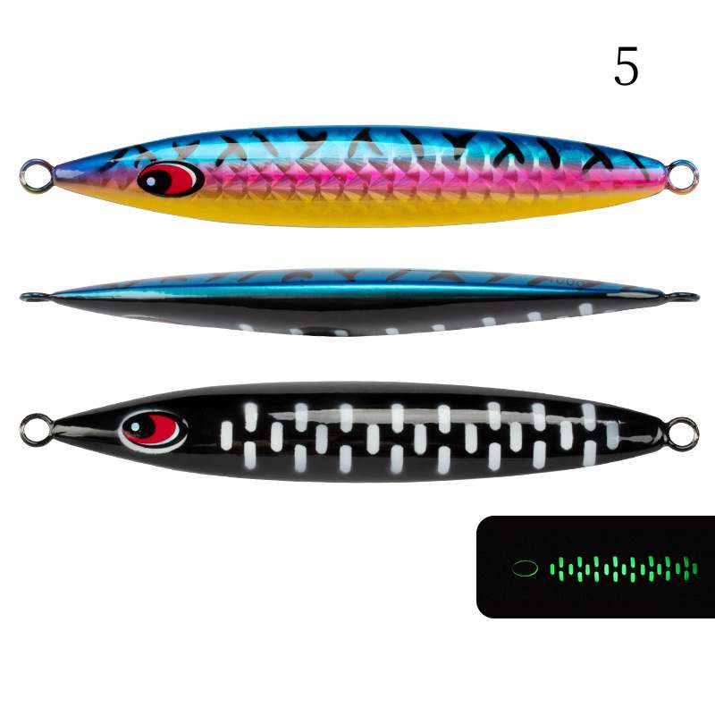 1pc 250/300/400/500/600g luminous jig lure