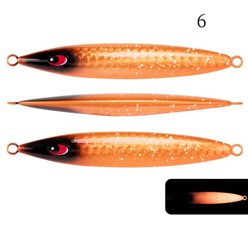 1pc 250/300/400/500/600g luminous jig lure