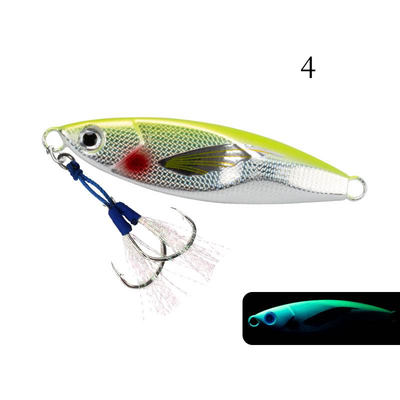 1pc 30/40/60/80/100/120g JIG lures