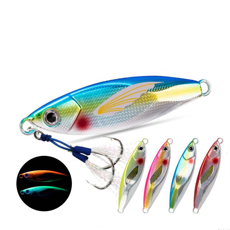 1pc 30/40/60/80/100/120g JIG lures