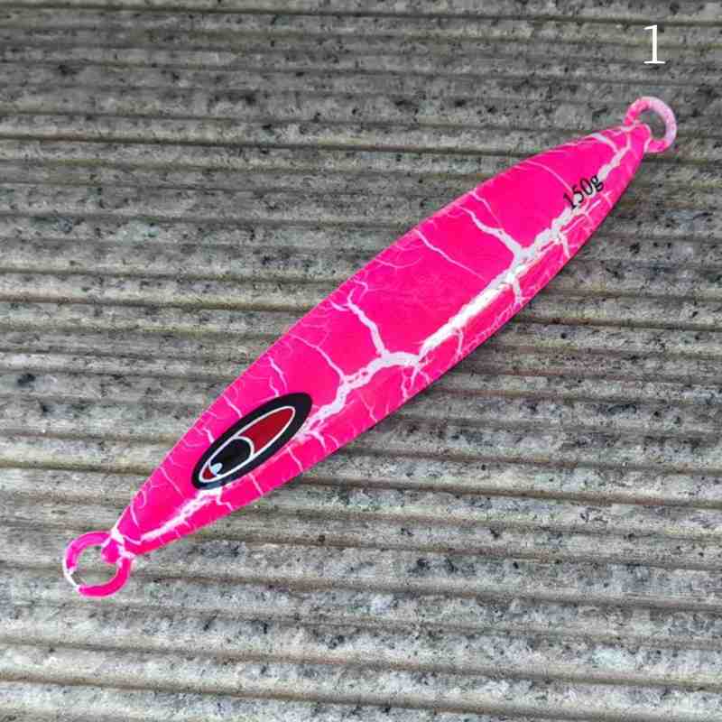 1pc 50/80/100/120/150/200/250/300/400g luminous jig lure