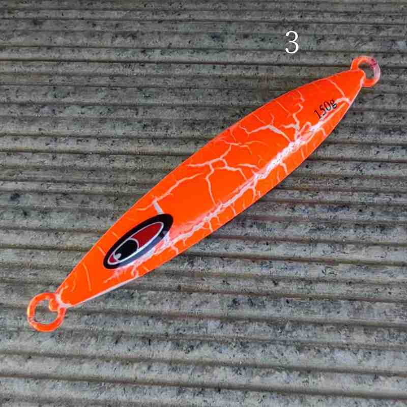 1pc 50/80/100/120/150/200/250/300/400g luminous jig lure