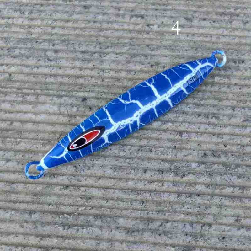 1pc 50/80/100/120/150/200/250/300/400g luminous jig lure