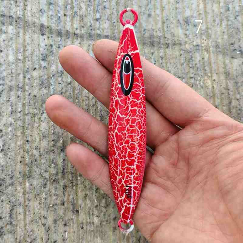 1pc 50/80/100/120/150/200/250/300/400g luminous jig lure