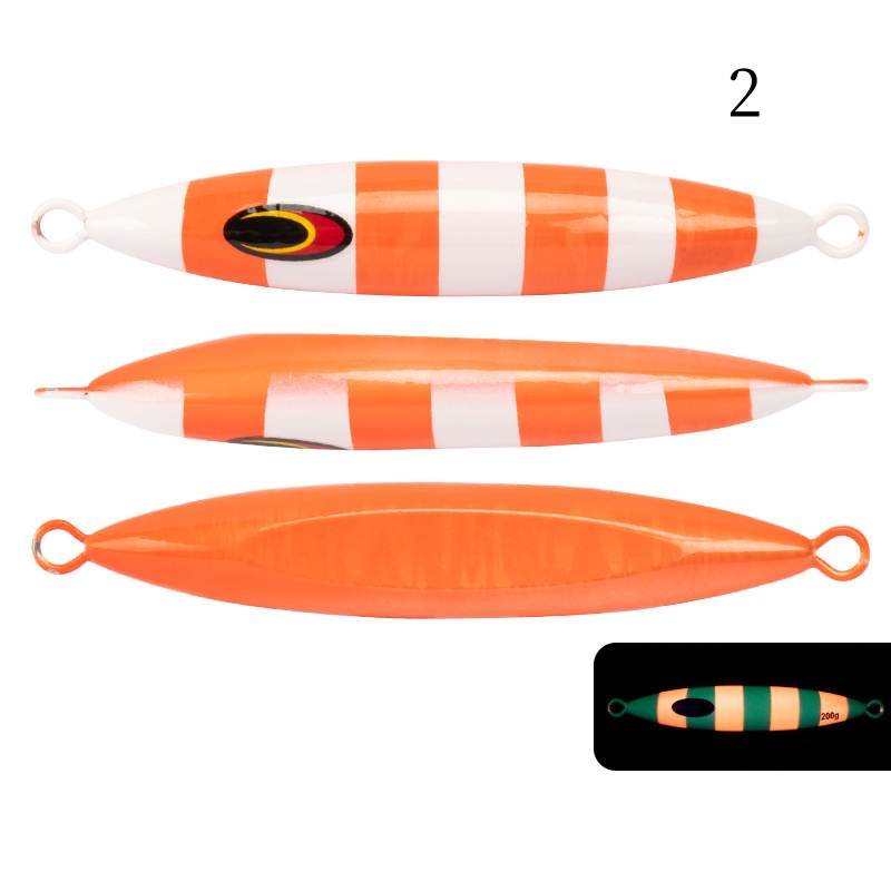 1pc 200/300/400/600g luminous jig lures