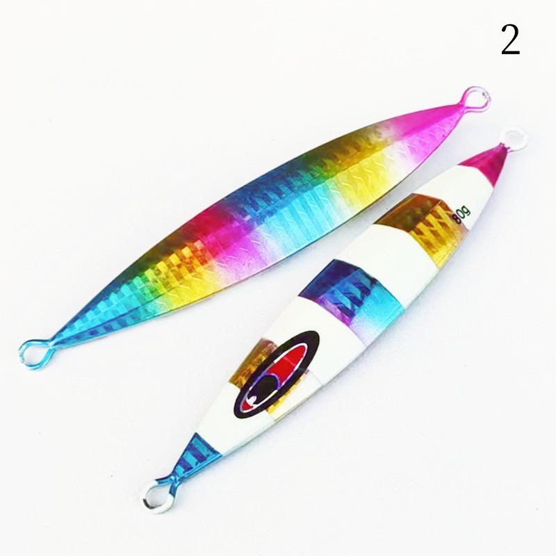 1pc 60/80/100/120/150g luminous jig lure