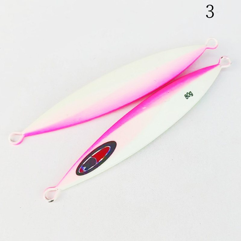 1pc 60/80/100/120/150g luminous jig lure