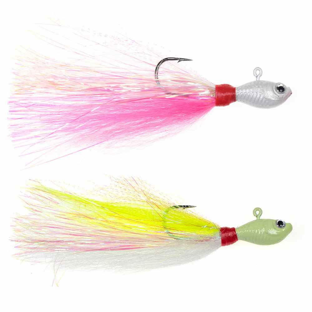 1 pc 10/14/28/42g Imitation deer hair lead hook lure