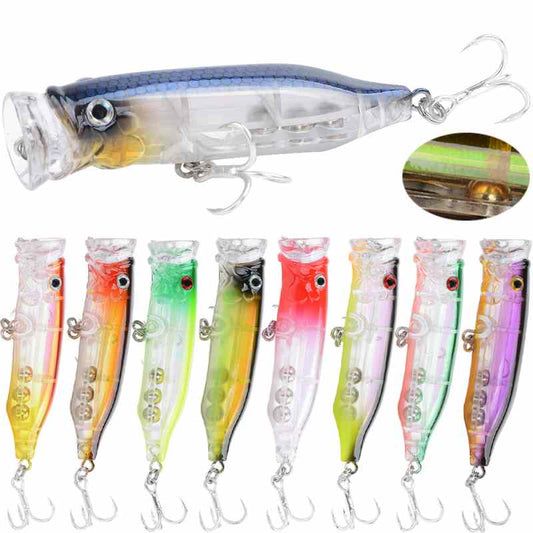 2pcs 7cm 9g popper Fishing Lures