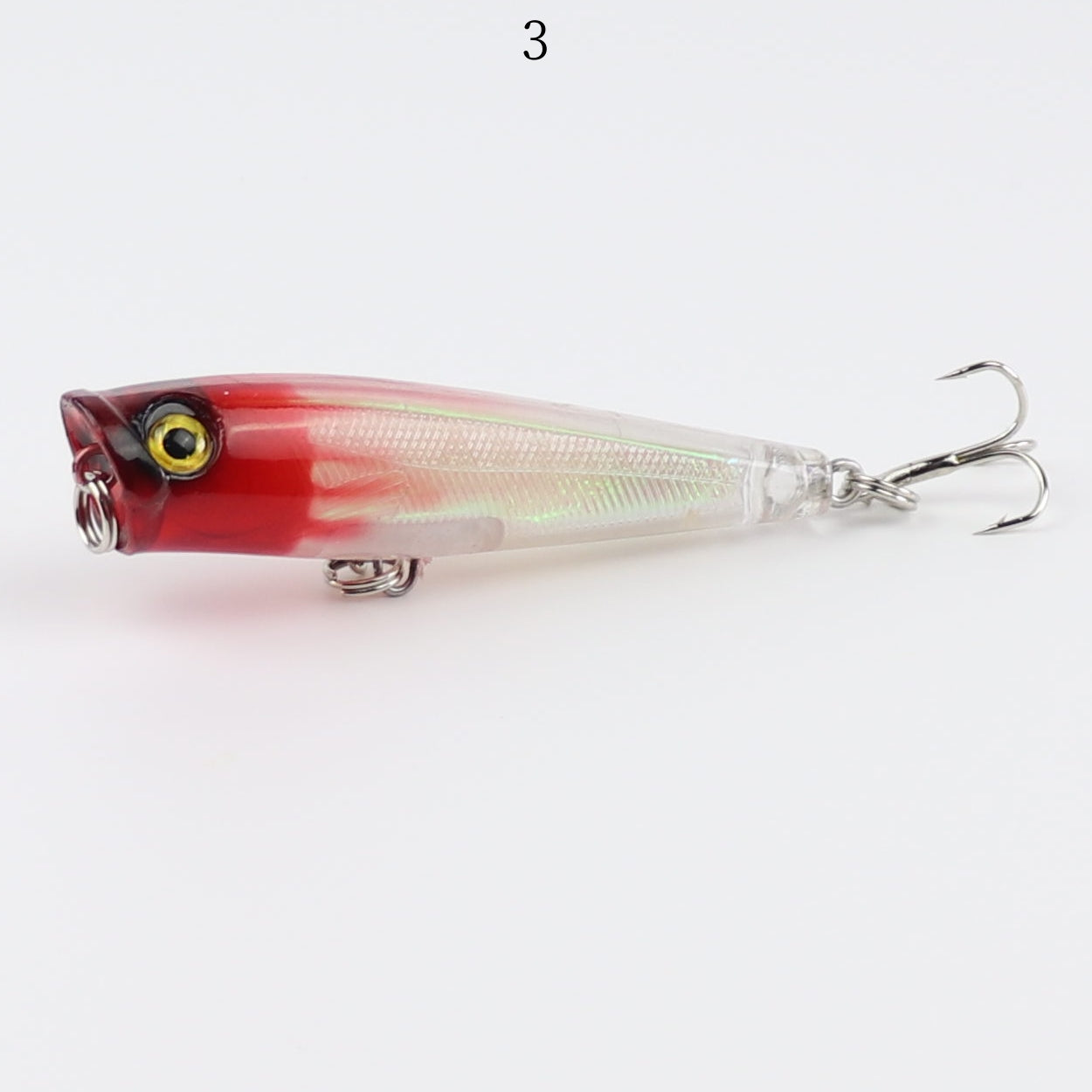 2pc 6.5cm 6.6g floating Popper lure