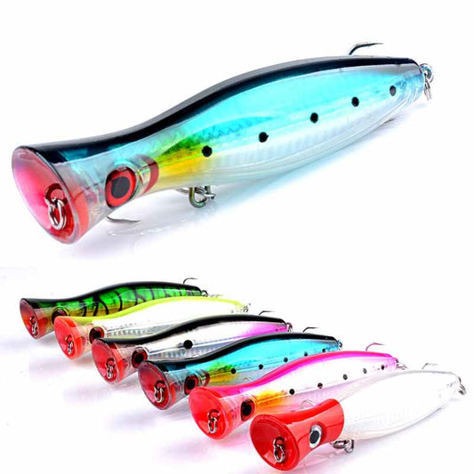 2 pcs 12.5cm 40g big fish lure sea popper lures