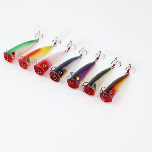 2 pcs 7.8cm 10.5g popper Fishing Lures