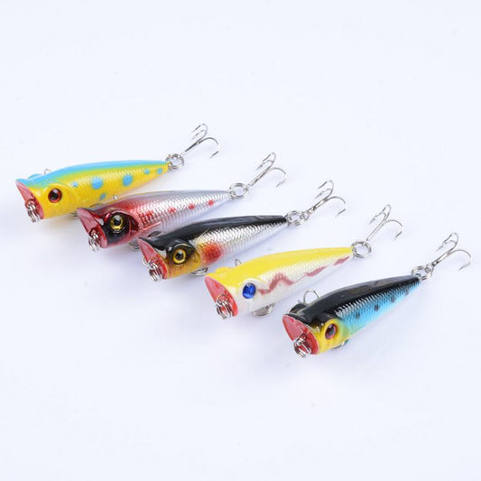 2 pcs 5cm 4.9g popper Fishing Lures