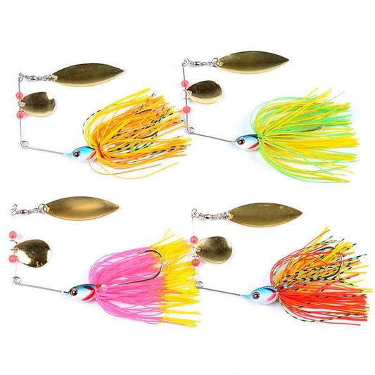 2 pcs  15.6g spinnerbait lure