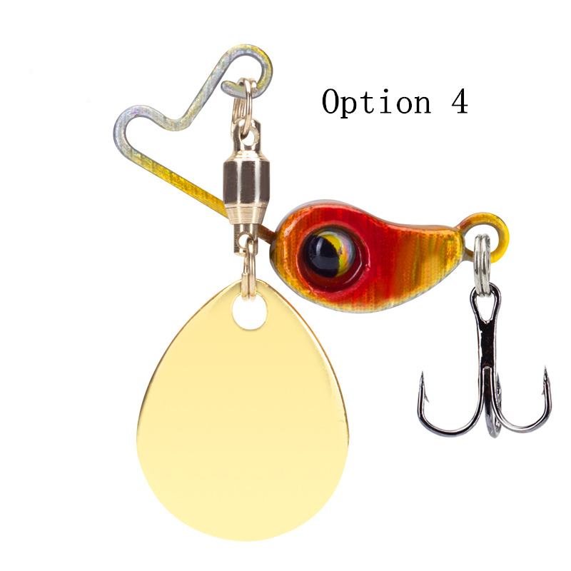 2 pcs 4g/8g Vib lure with spinner