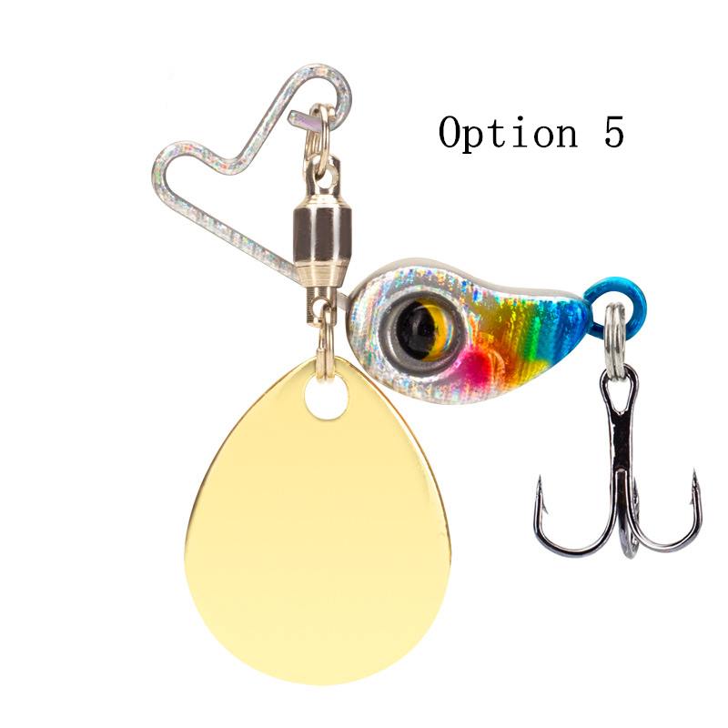 2 pcs 4g/8g Vib lure with spinner