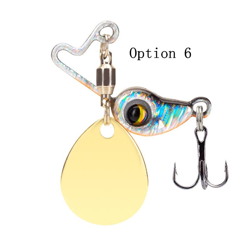 2 pcs 4g/8g Vib lure with spinner