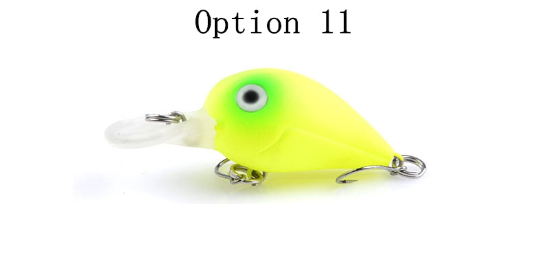 2 pcs 4.5cm 2.5g Crankbait lures