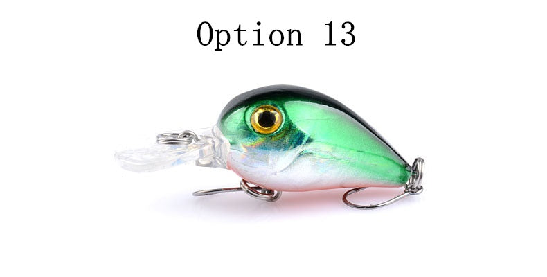 2 pcs 4.5cm 2.5g Crankbait lures