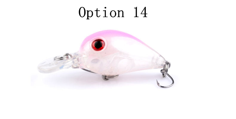 2 pcs 4.5cm 2.5g Crankbait lures