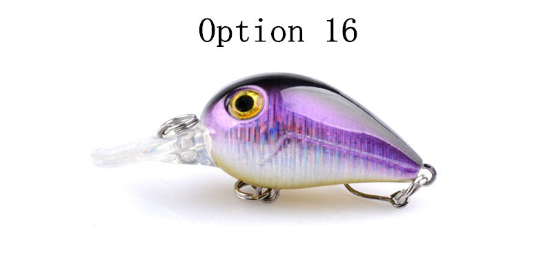 2 pcs 4.5cm 2.5g Crankbait lures