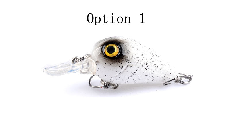 2 pcs 4.5cm 2.5g Crankbait lures