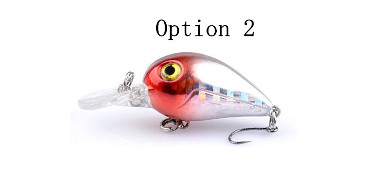 2 pcs 4.5cm 2.5g Crankbait lures