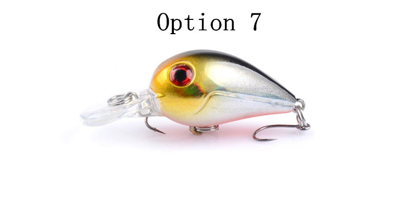 2 pcs 4.5cm 2.5g Crankbait lures