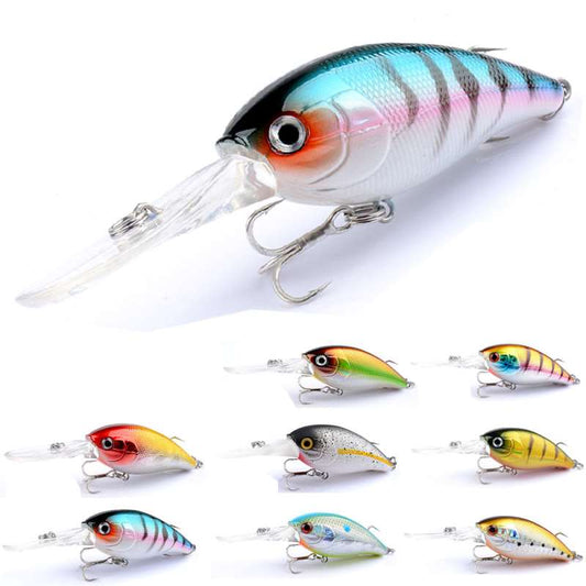 2 pcs 12.5g 10cm plastic Crankbait lures