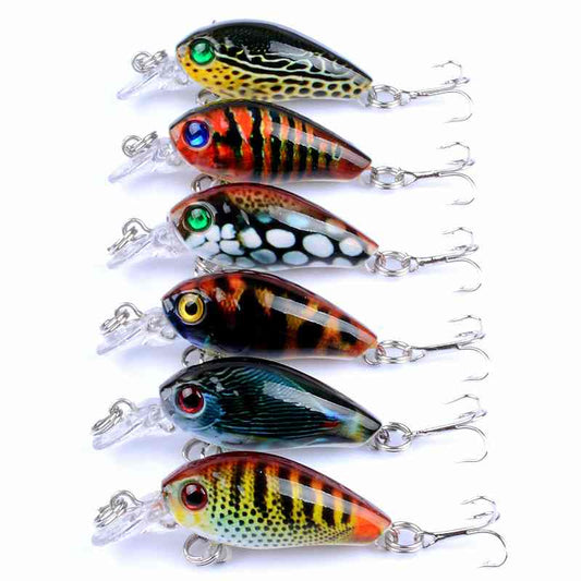 2 pcs 4.5cm 4g Crankbait lures