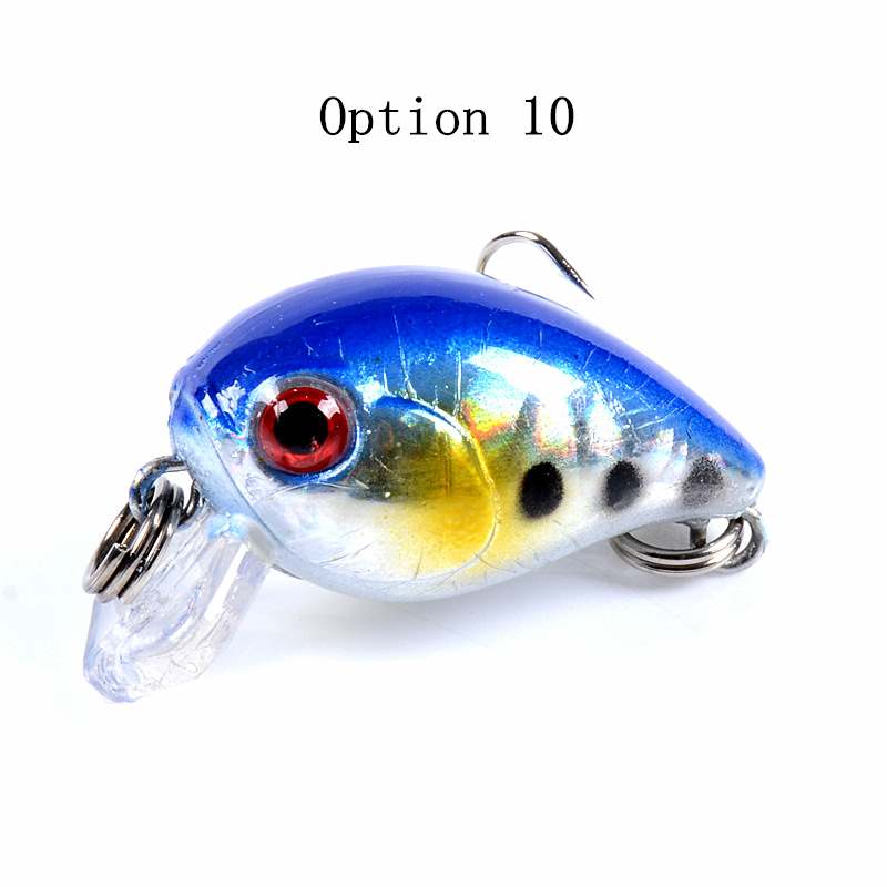 2 pcs 3cm 3.1g sinking Crankbait lures