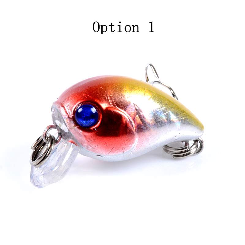 2 pcs 3cm 3.1g sinking Crankbait lures