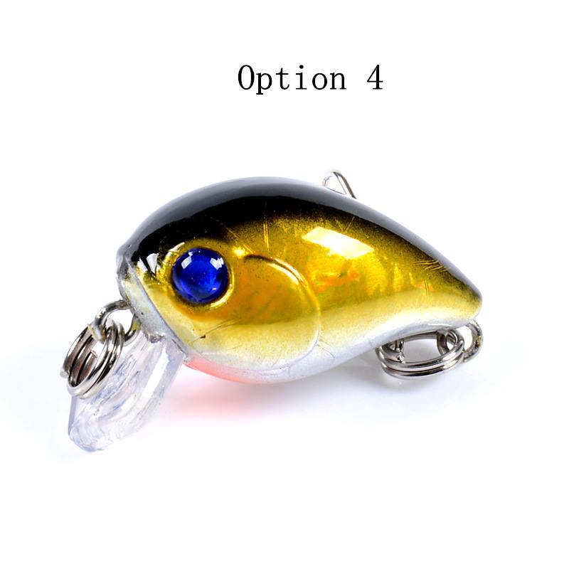 2 pcs 3cm 3.1g sinking Crankbait lures