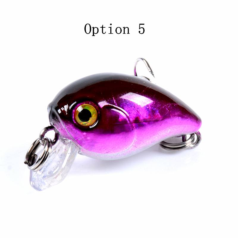 2 pcs 3cm 3.1g sinking Crankbait lures