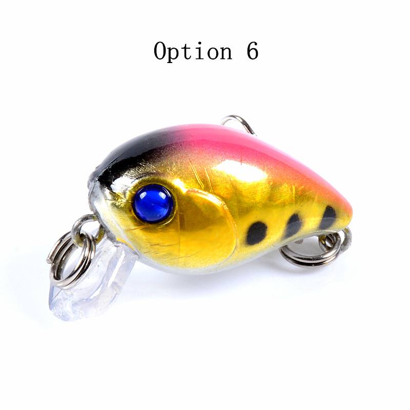 2 pcs 3cm 3.1g sinking Crankbait lures