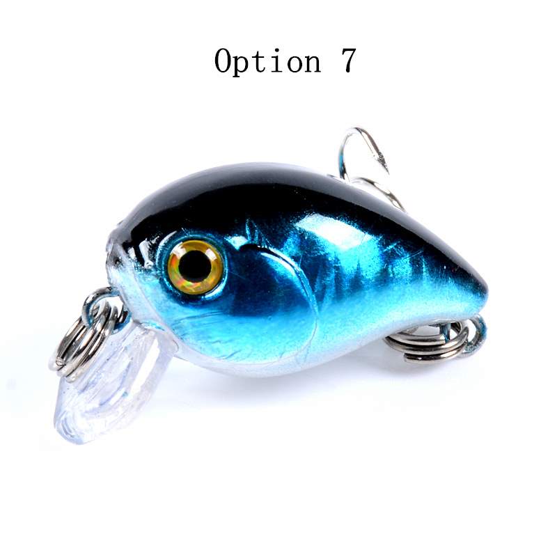 2 pcs 3cm 3.1g sinking Crankbait lures