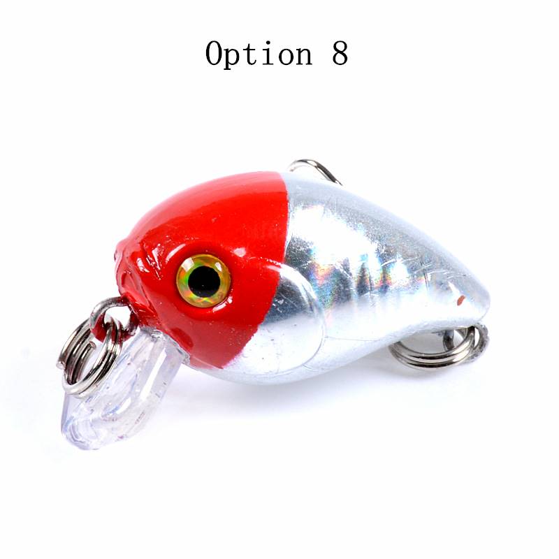 2 pcs 3cm 3.1g sinking Crankbait lures