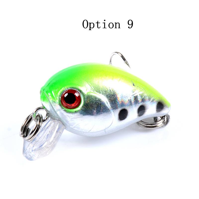 2 pcs 3cm 3.1g sinking Crankbait lures