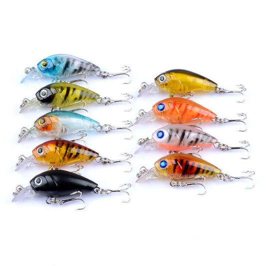 2 pcs 4.5cm 4g floating Crankbait lure