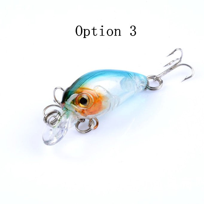 2 pcs 4.5cm 4g floating Crankbait lure