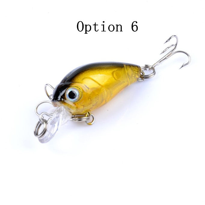 2 pcs 4.5cm 4g floating Crankbait lure