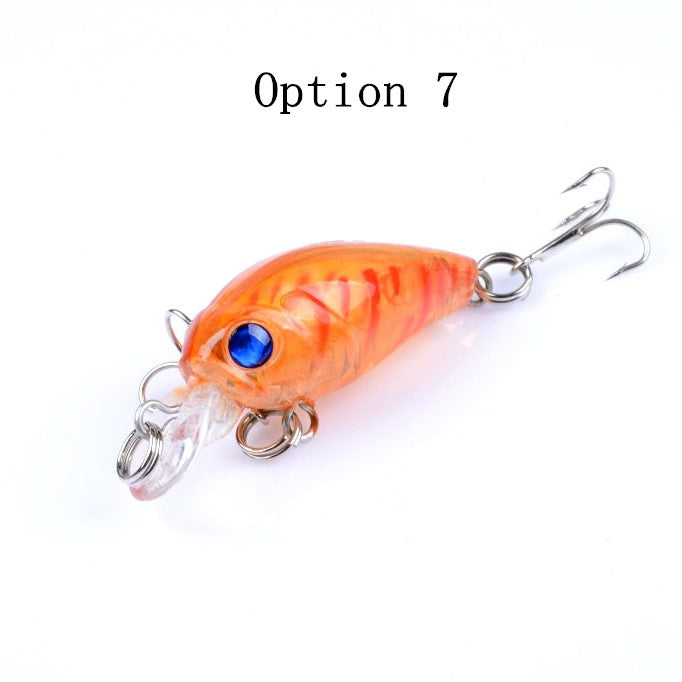 2 pcs 4.5cm 4g floating Crankbait lure