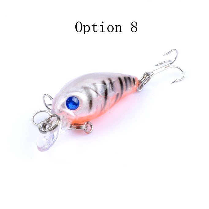 2 pcs 4.5cm 4g floating Crankbait lure